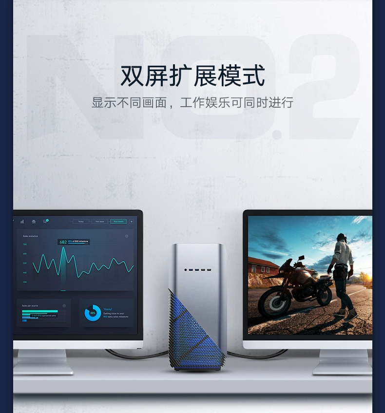 绿联dp1.2显示器高清线