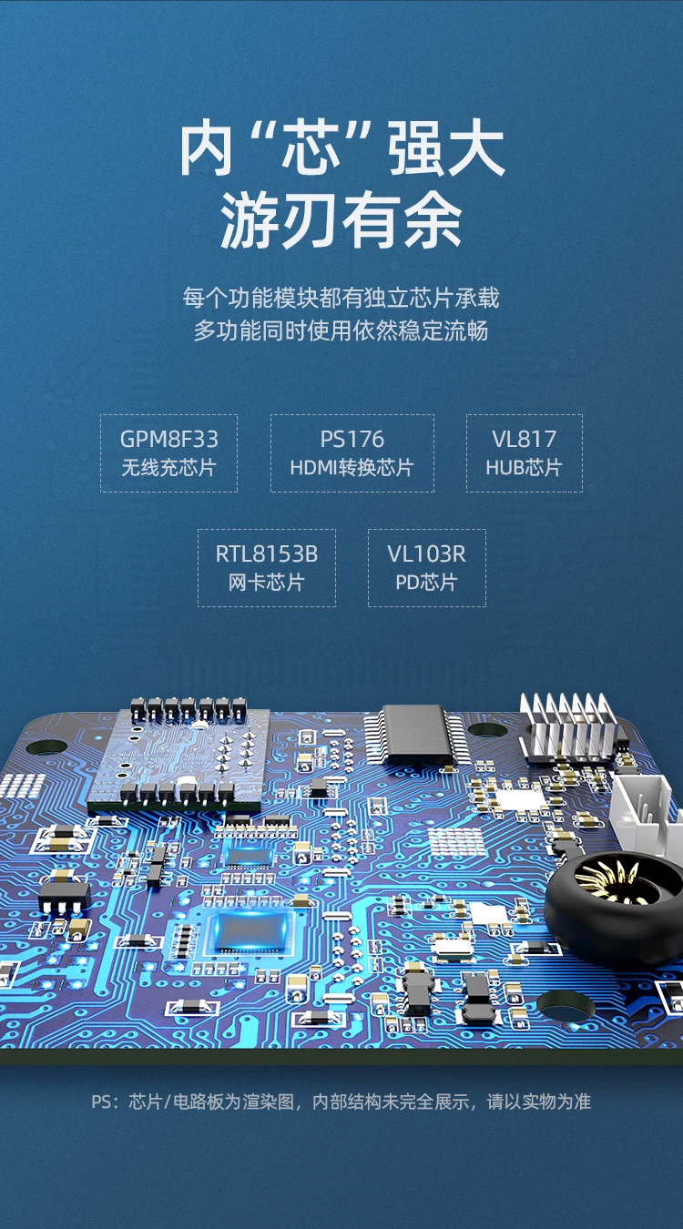 绿联type-c扩展坞，手机电脑多功能扩展坞