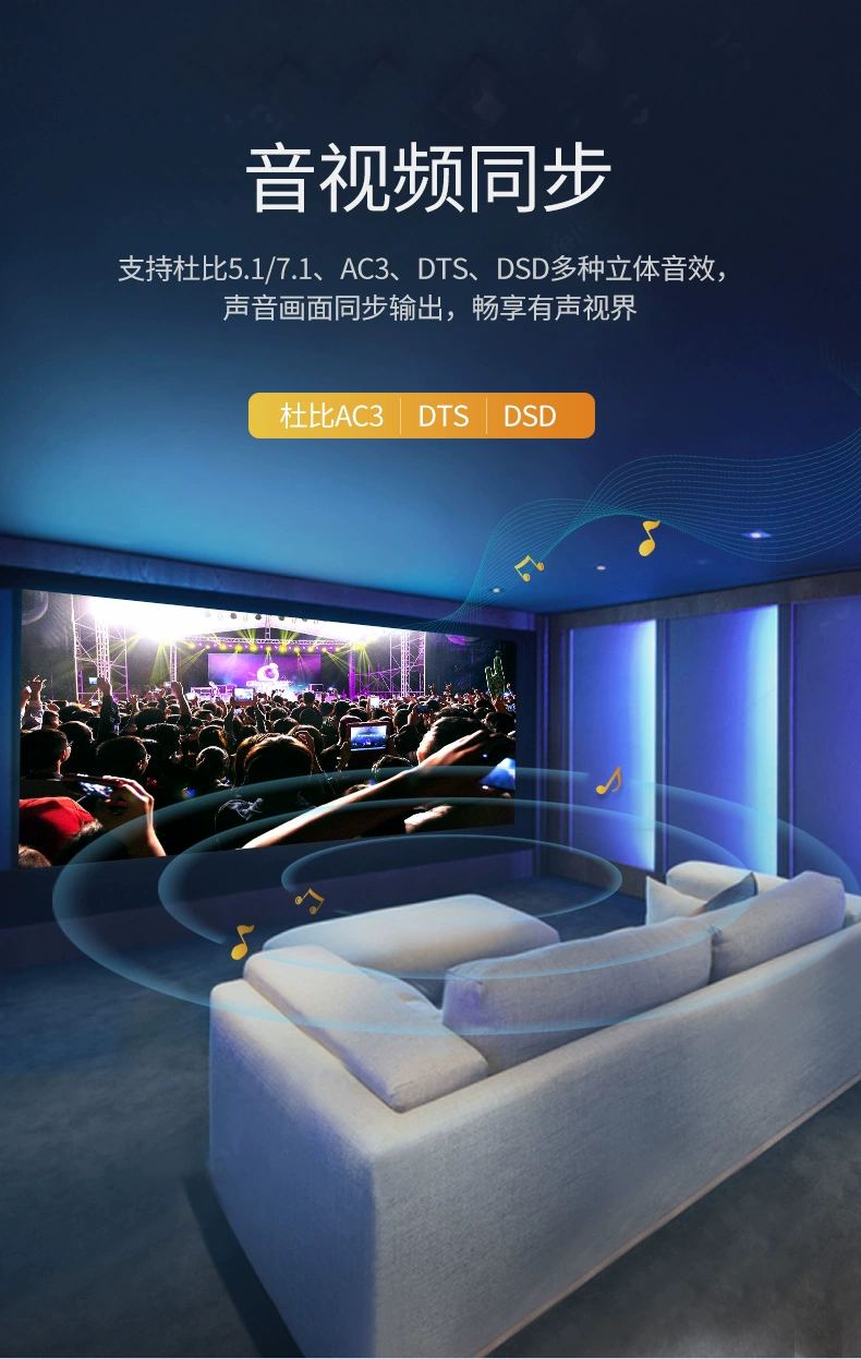 绿联hdmi2.0矩阵4进2出切换器