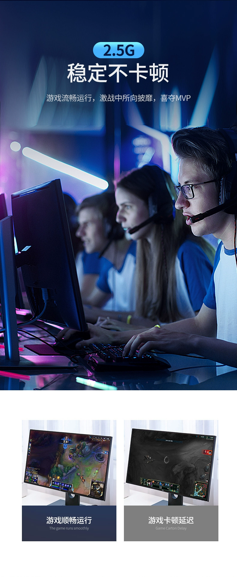 ugreen绿联-更专业更安心的数码品牌 绿联type-c 2.5g千兆网卡 华为macbook笔记本插网线上网