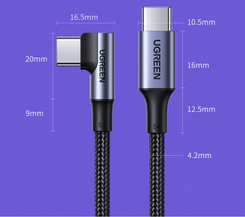 ugreen绿联-更专业更安心的数码品牌 绿联pd100w快充数据线