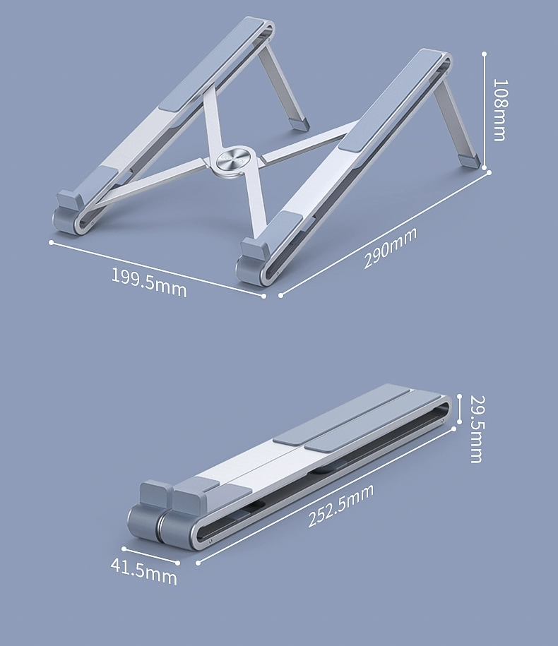 绿联笔记本电脑支架便携折叠式