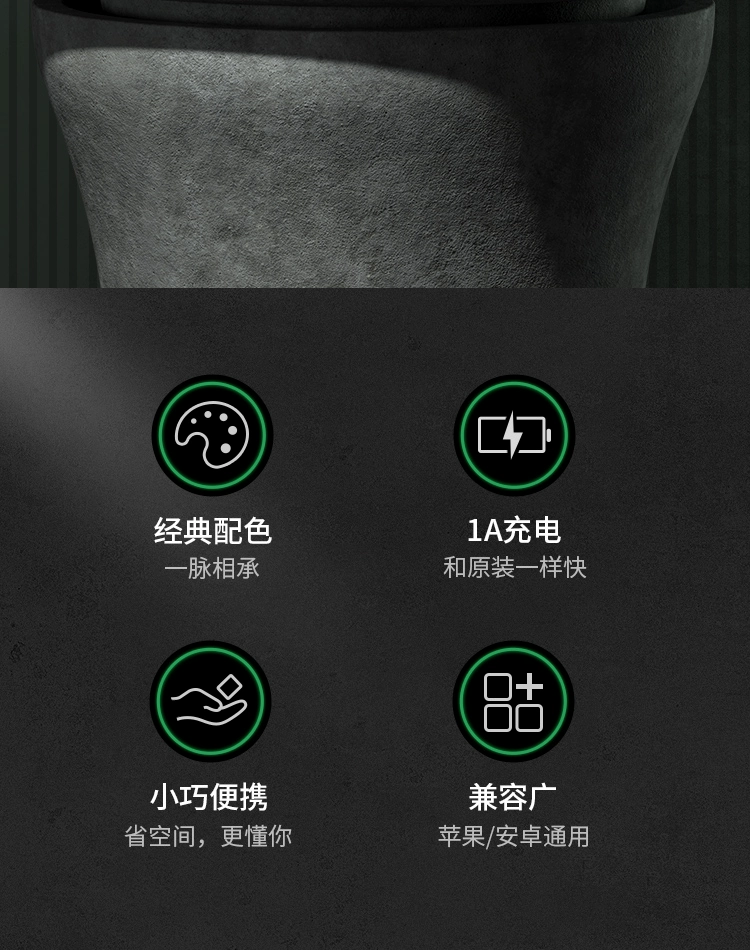 ugreen绿联-更专业更安心的数码品牌 绿联5v1a单口安卓苹果通用充电头