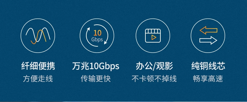 ugreen绿联-更专业更安心的数码品牌 绿联cat七类家装升级网线