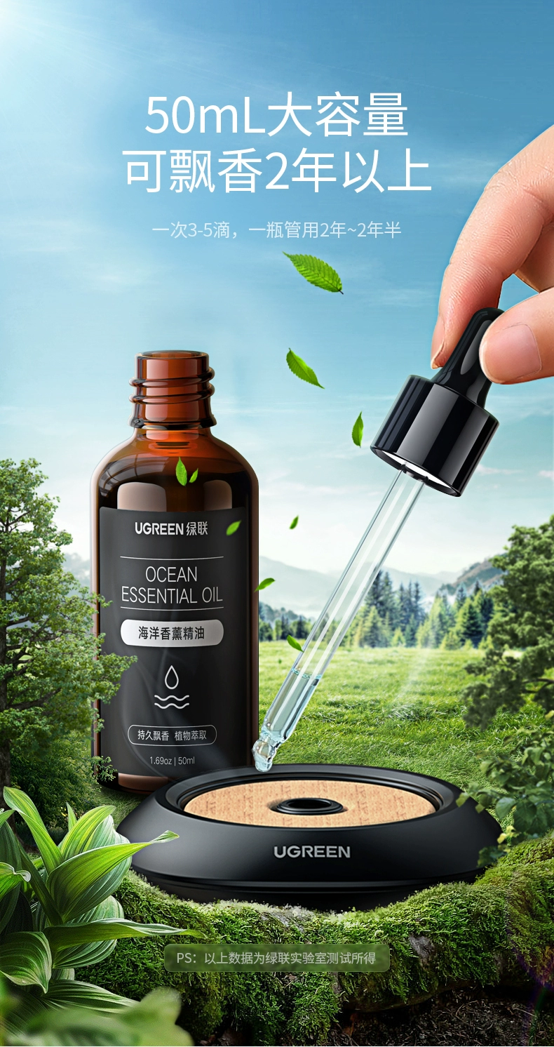 绿联车载香水香薰