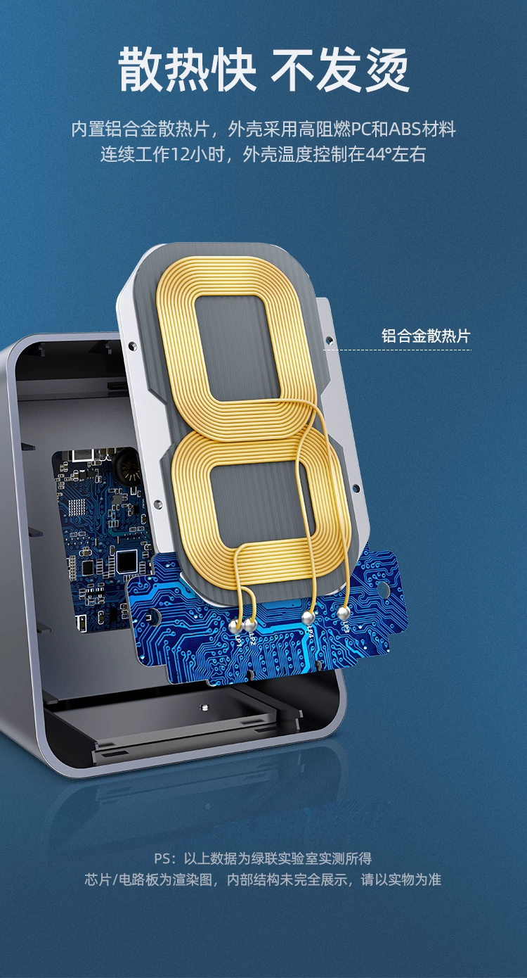 绿联type-c扩展坞，手机电脑多功能扩展坞