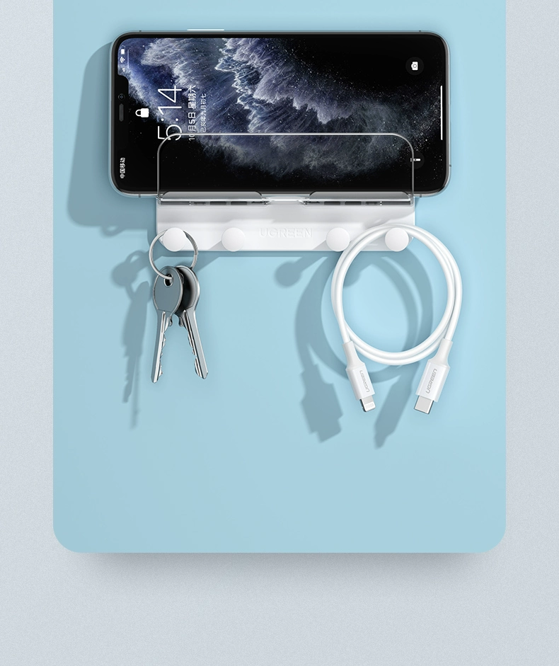 ugreen绿联-更专业更安心的数码品牌 绿联墙壁手机支架挂钩