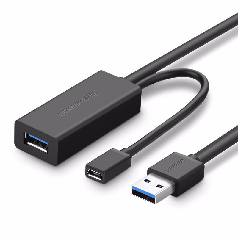 绿联usb3.0延长线,带信号放大芯片