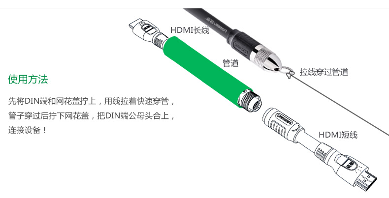 1479393208797731.jpg 绿联 hd125 hdmi线工程装修线