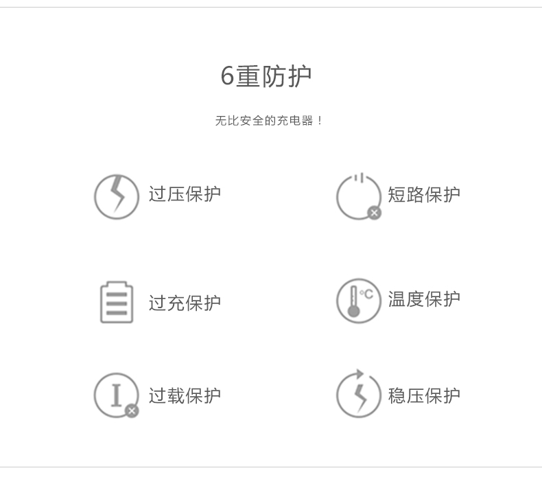 10口usb充电器多重保护