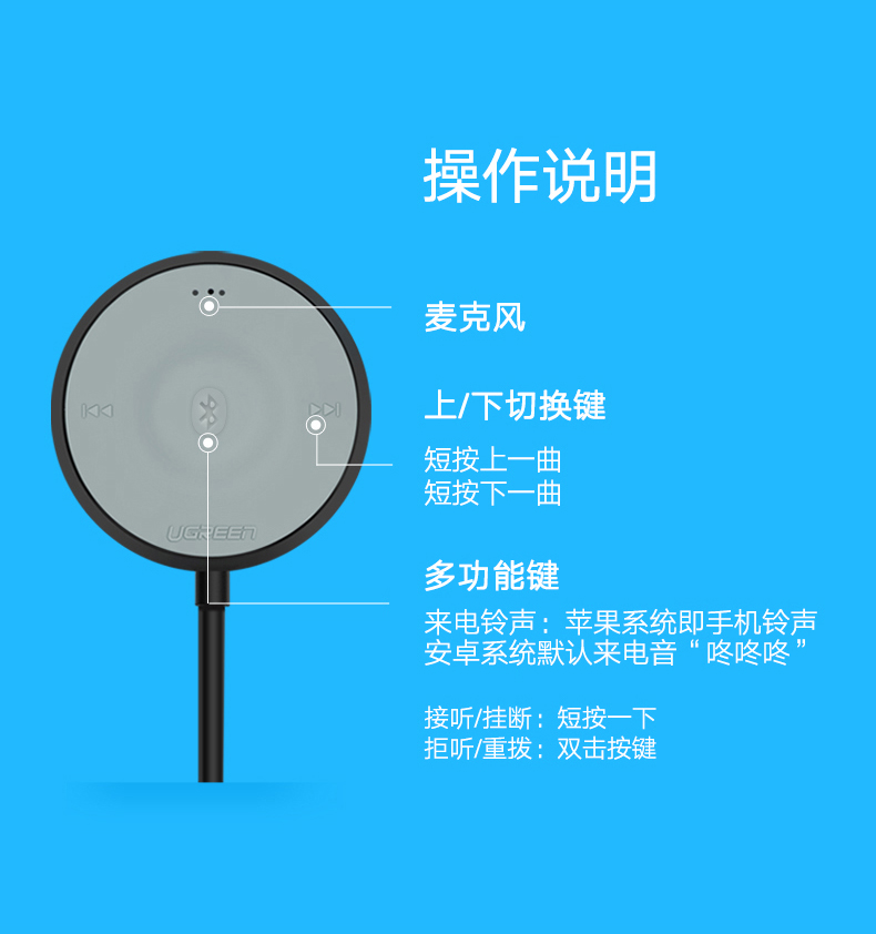 车载蓝牙接收器安装方法