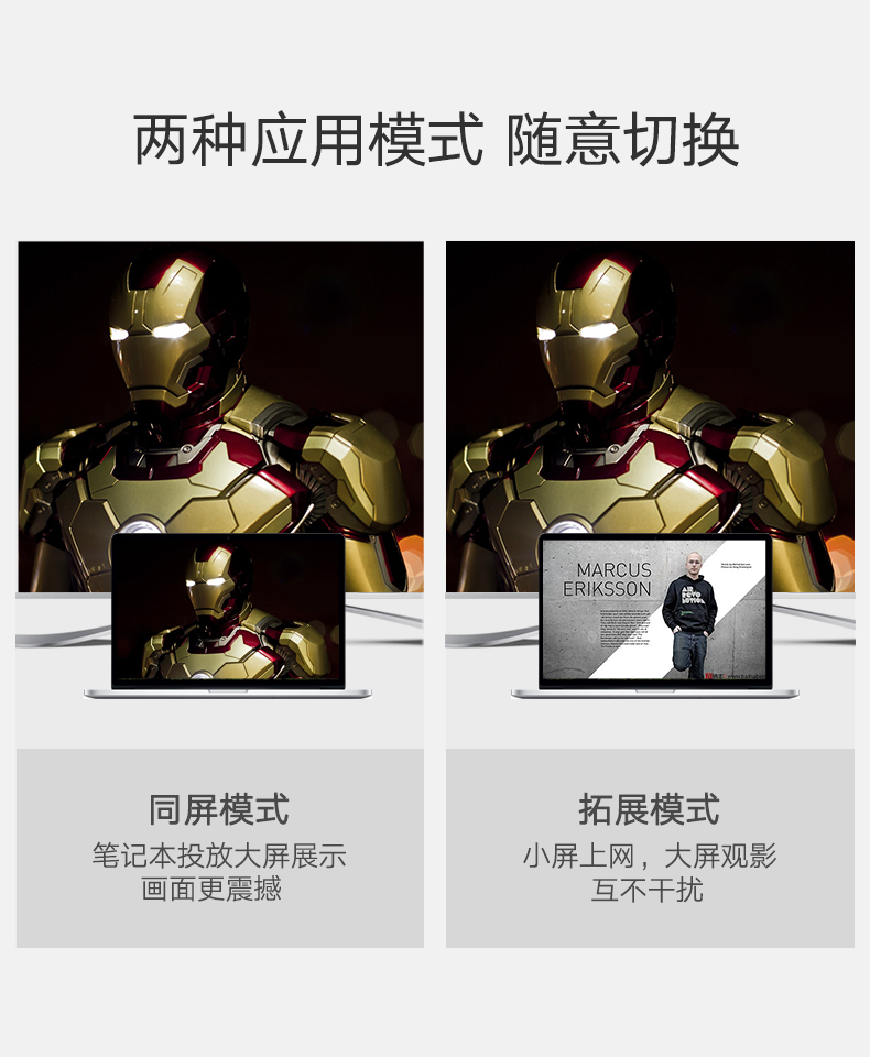 ugreen绿联-更专业更安心的数码品牌 绿联type-c转hdmi vga,mate10苹果笔记本投影仪转换器