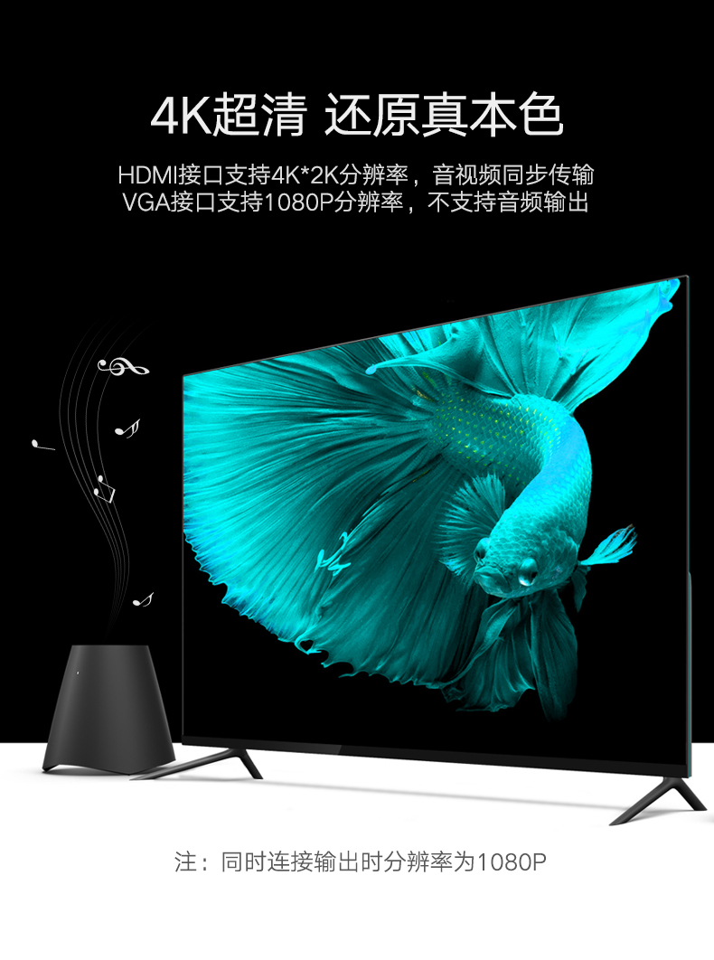 ugreen绿联-更专业更安心的数码品牌 绿联type-c转hdmi vga,mate10苹果笔记本投影仪转换器