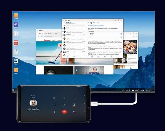 实测华为mate10手机投屏功能