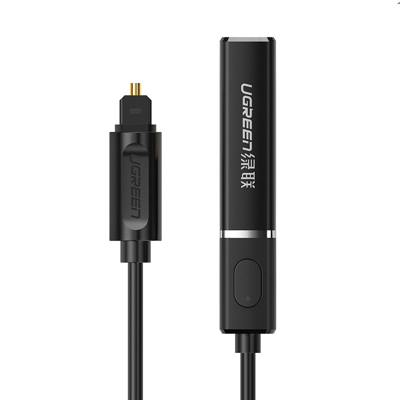 绿联蓝牙发射器，光纤接口连接音响电视蓝牙4.2