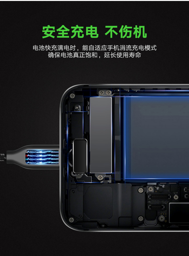 绿联安卓数据线，华为小米三星micro usb接口手机通用