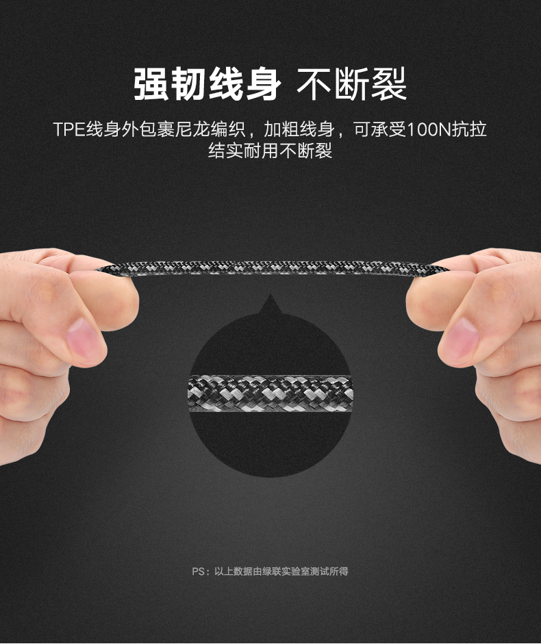 ugreen绿联-更专业更安心的数码品牌 绿联type-c数据线,双type-c公对公3a电流快充线