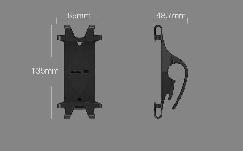 绿联单车手机支架，共享单车山地车电瓶车导航手机支架