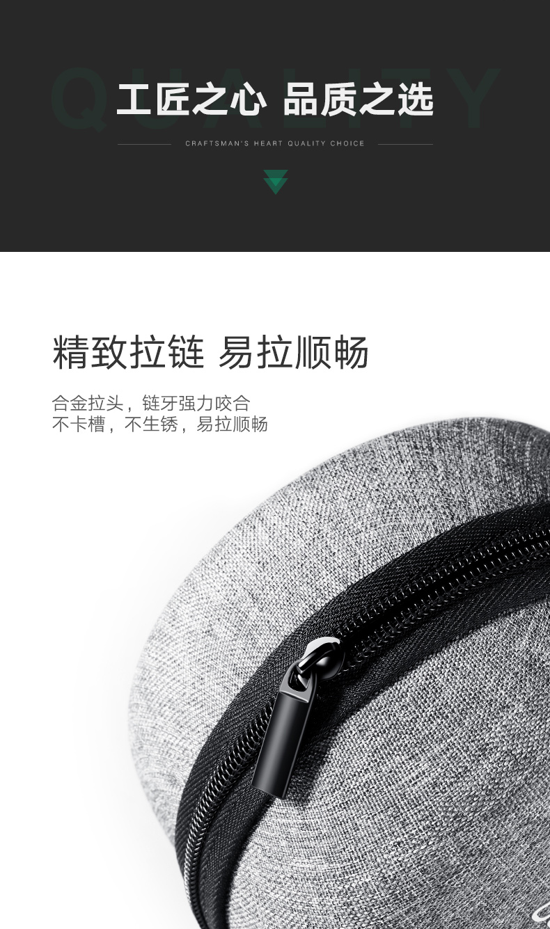 ugreen绿联-更专业更安心的数码品牌 绿联数码收纳包,echo dot音响数据线收纳包