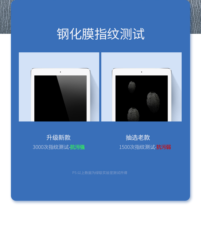 ugreen绿联-更专业更安心的数码品牌 绿联ipad钢化膜 防指纹全新款钢化膜
