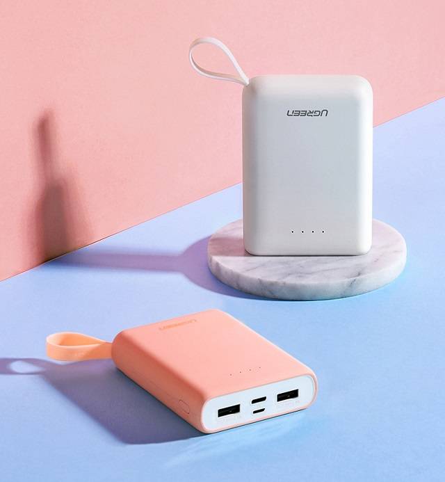 绿联便携掌心移动电源