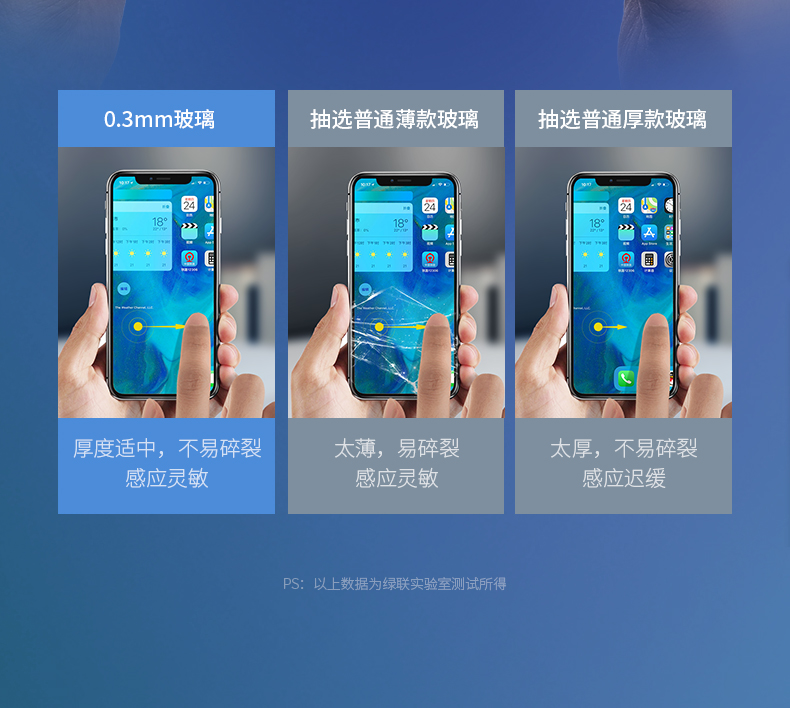 ugreen绿联-更专业更安心的数码品牌 绿联iphone x/xs/max防窥钢化膜