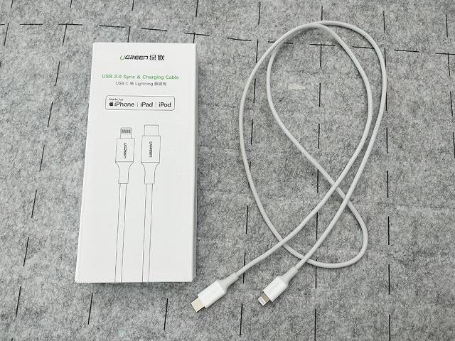 59元第三方绿联pd快充线和149原装线实测数据对比