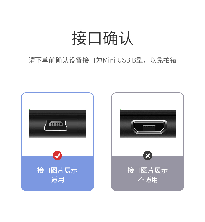 绿联mini usb数据线 mp3相机汽车导航充电线