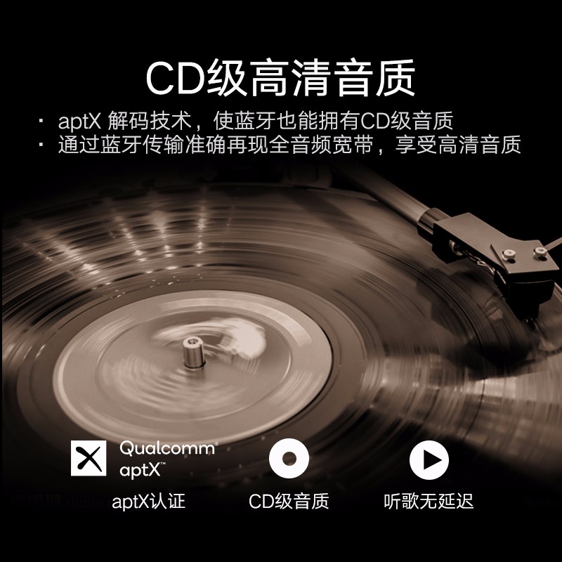 绿联车载蓝牙接收器，3.5mm usb接口，蓝牙aptx