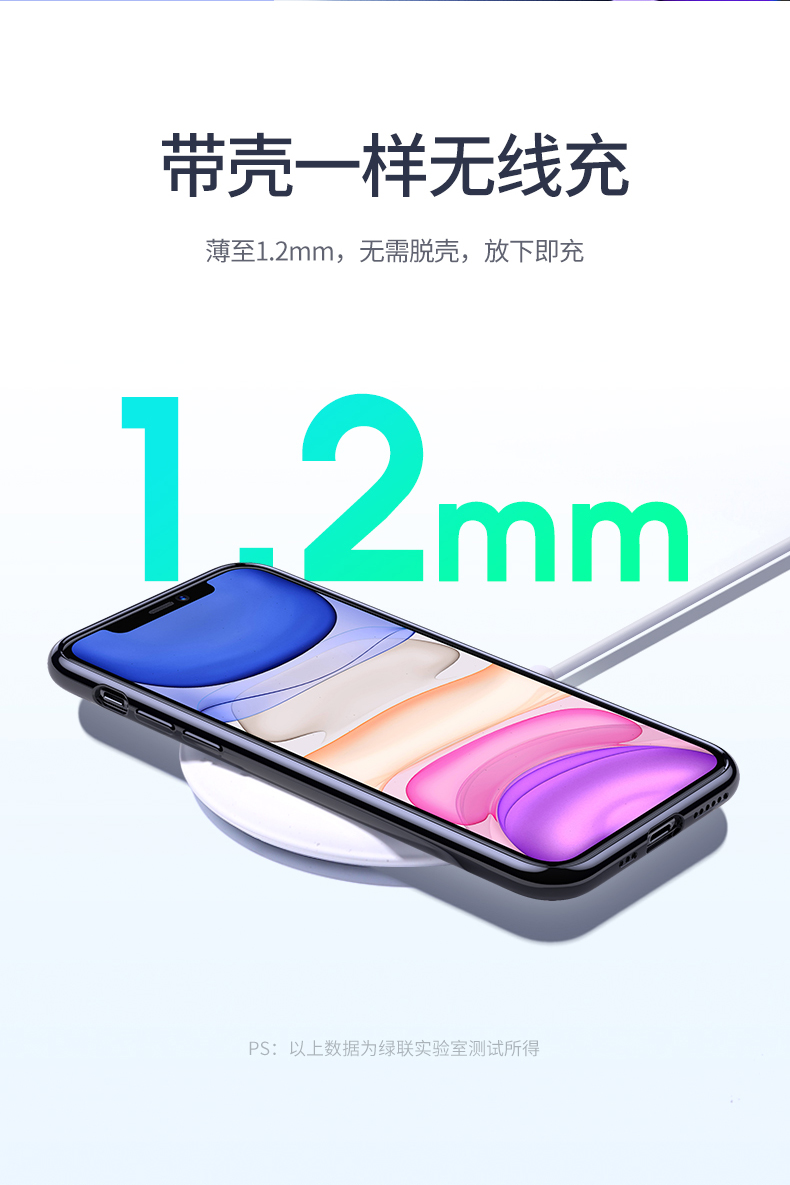 绿联iphone11/11pro/11pro max透明手机壳