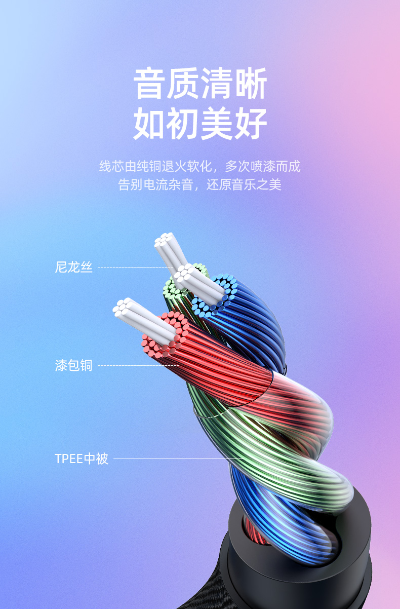 ugreen绿联-更专业更安心的数码品牌 绿联type-c耳机转接头,type-c转双3.5mm