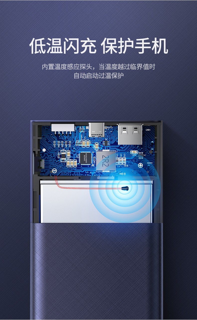 ugreen绿联-更专业更安心的数码品牌 2万毫安移动电源,超级快充充电宝,scp