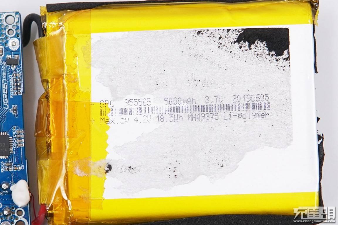 绿联10000mah双向快充移动电源拆解评测报告 绿联10000mah双向快充移动电源拆解评测报告