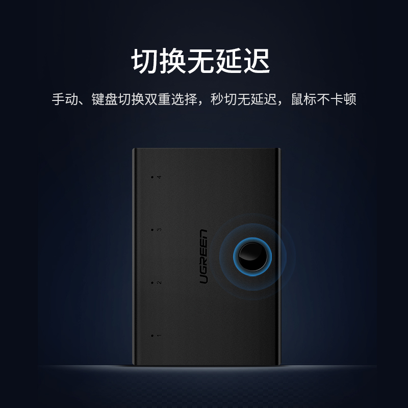 绿联usb4口同步器