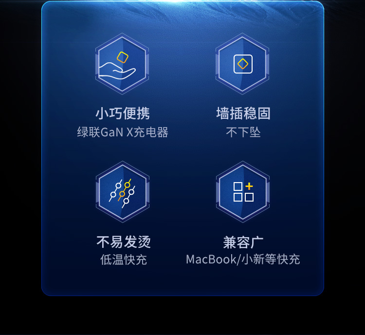 绿联氮化镓充电器65w 绿联氮化镓充电器65w