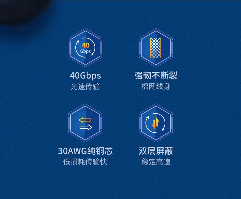 ugreen绿联-更专业更安心的数码品牌 绿联cat8八类万兆网络宽带线