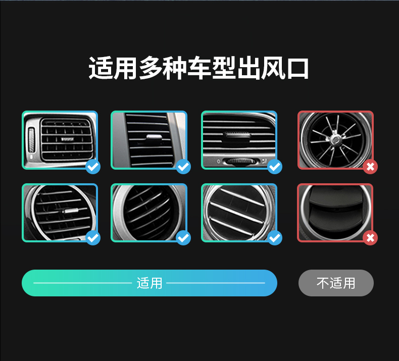 绿联magsafe磁吸车载无线充