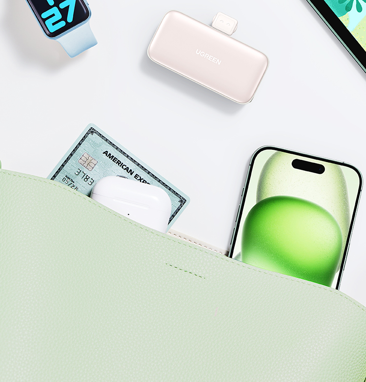 绿联 胶囊充电宝5000毫安22.5w快充type-c直插可上飞机 pb503 绿联 胶囊充电宝5000毫安22.5w快充type-c直插可上飞机 pb503