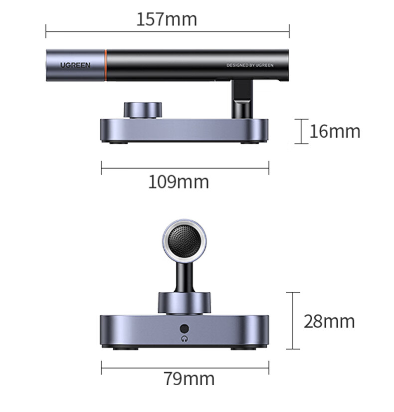 ugreen-绿联-cm727电脑麦克风参数