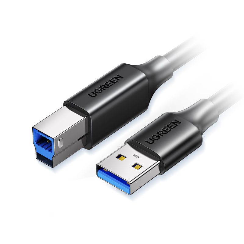绿联usb3.0打印机数据线1米 高速传输方口连接线
