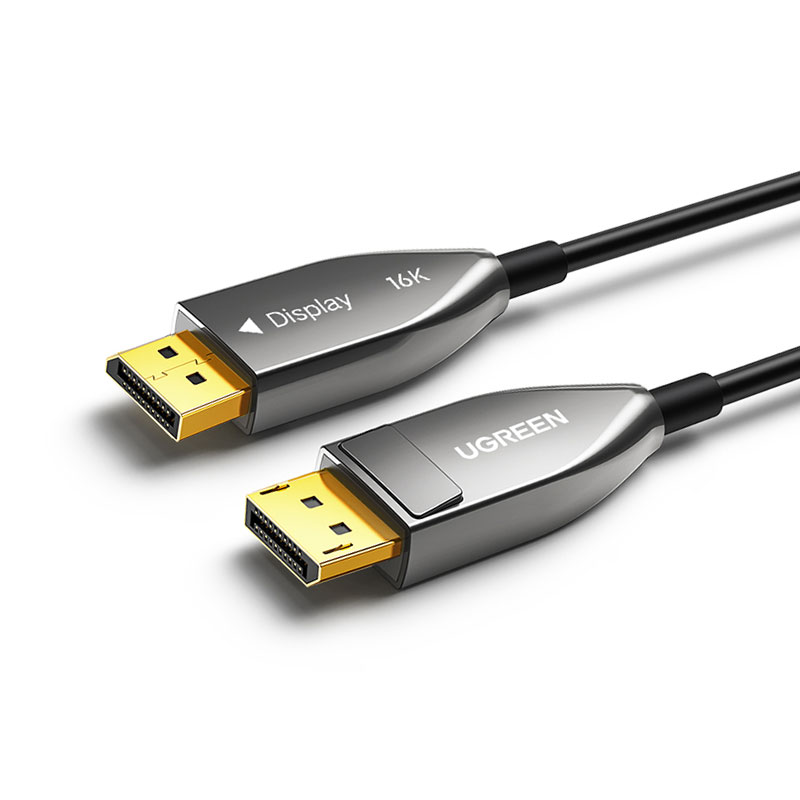 绿联dp2.1高清光纤线16k60hz显卡电竞显示器连接线