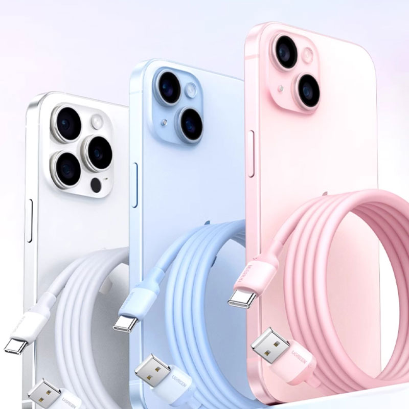 绿联适用iphone15系列快充数据线 支持carplay