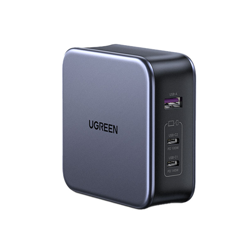 绿联 140w氮化镓多口充电器 pd快充头兼容多设备