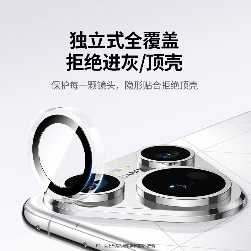 绿联独立全包超清镜头膜 (华为pura70系列)