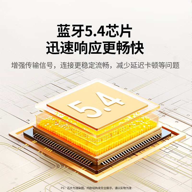 绿联车载aux蓝牙接收器5.4版 无线音频适配器