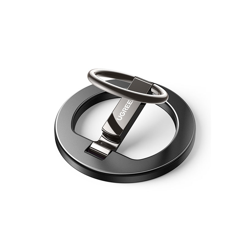 绿联磁吸手机指环扣支架 magsafe可旋转桌面便携支架