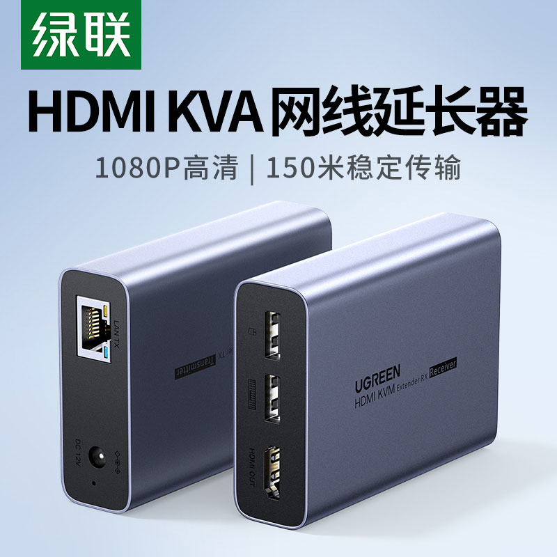 绿联hdmi kvm 网线延长器
