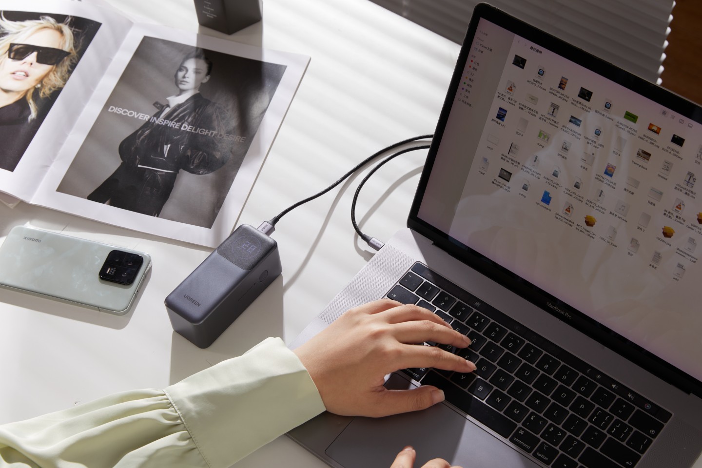 可以给笔记本充电