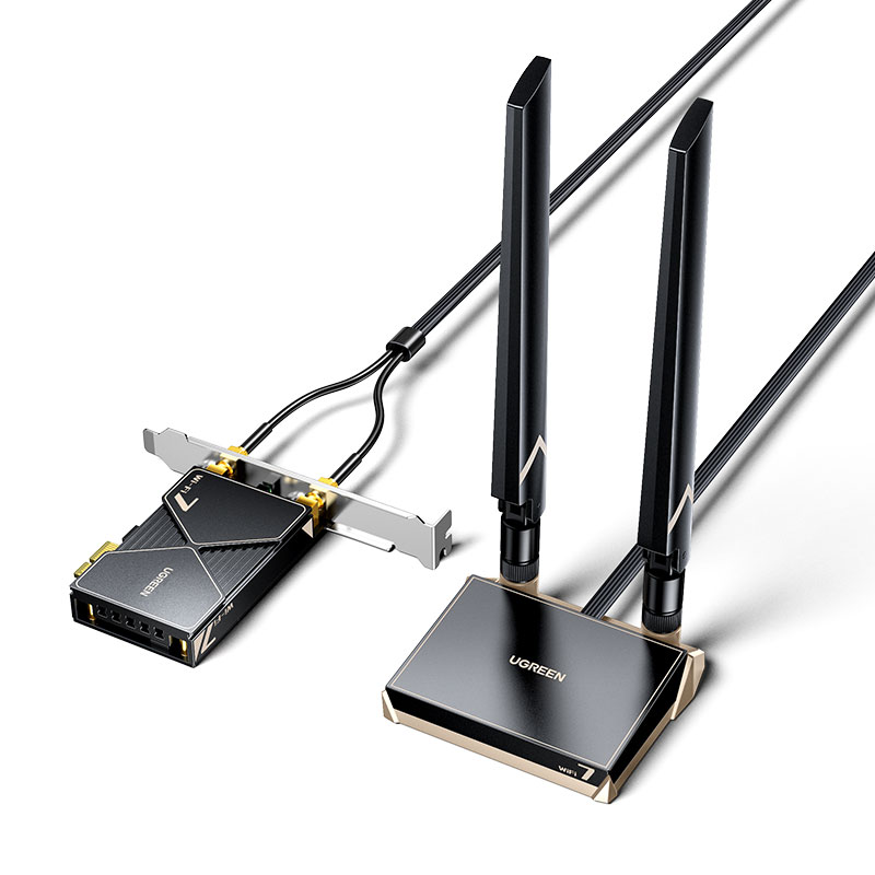 绿联wi-fi 7电竞无线网卡 pcie台式机专用