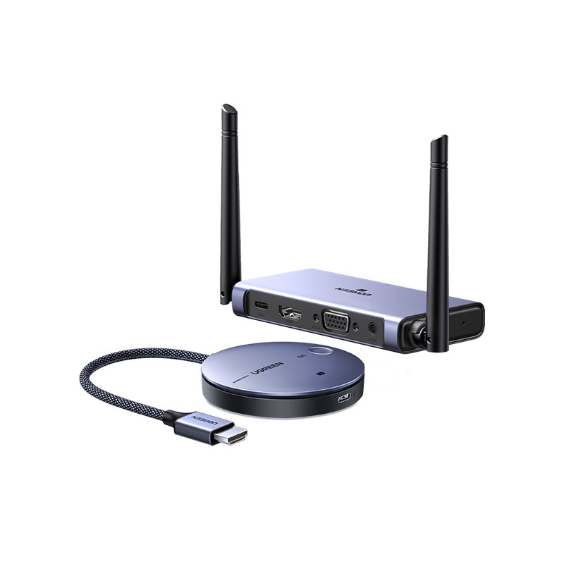 绿联hdmi 4k无线投屏器 50米点对点传输